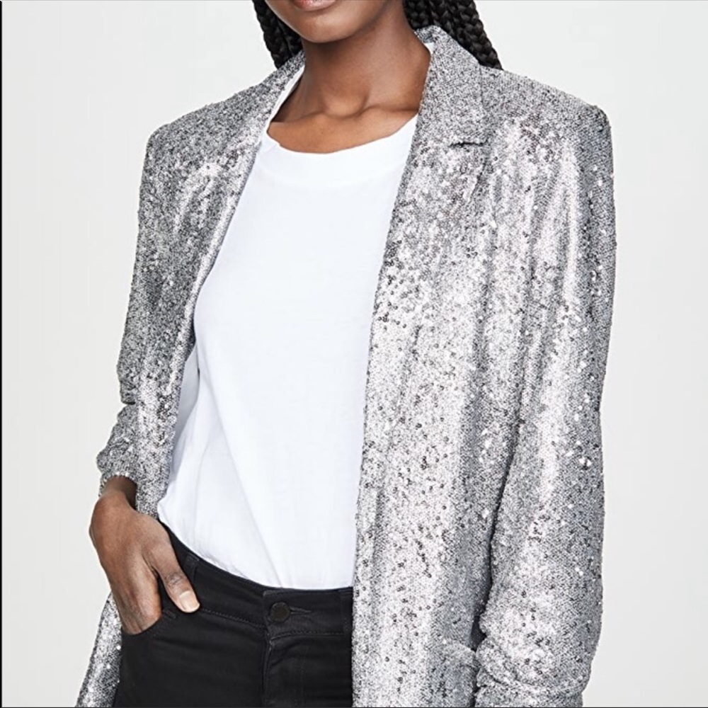 Metallic sequins jacket - Picture 3 of 3